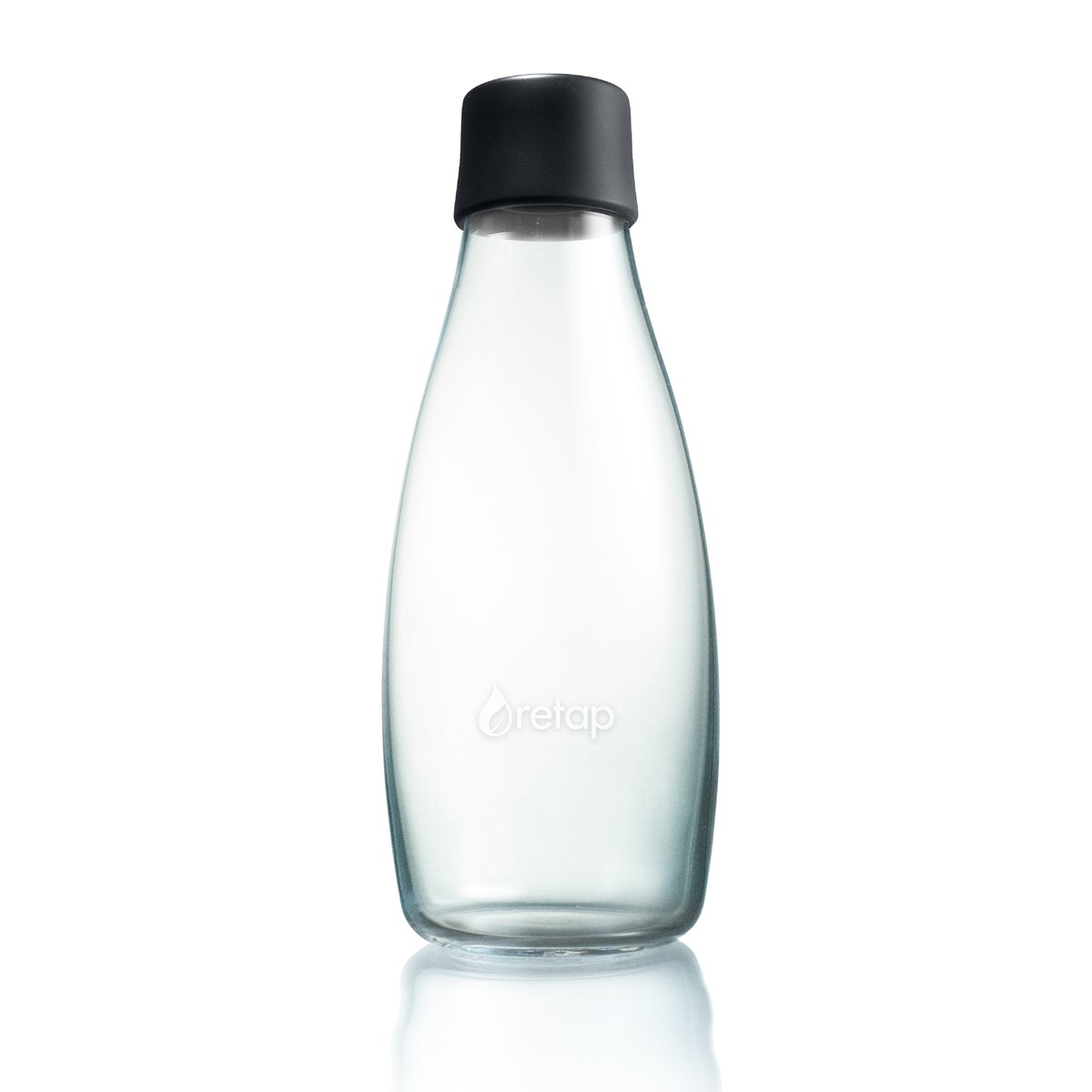 Retap Retap vannflaske 0,5 l Svart