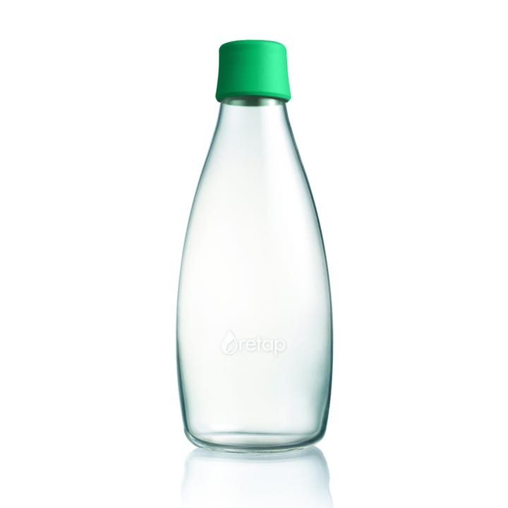 Retap vannflaske 0,8 l - mørk grønn - Retap