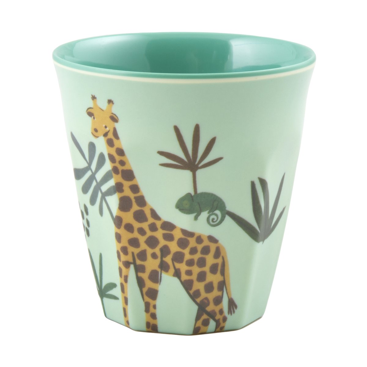 RICE Rice barnekopp melamin Blue Jungle Animal
