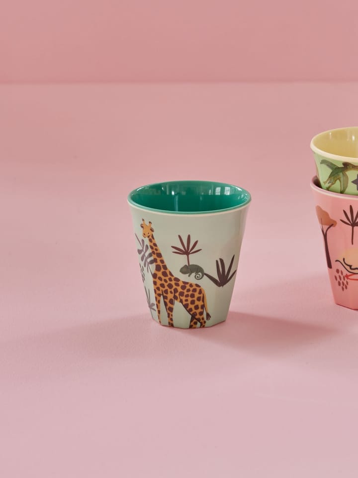 Rice barnekopp melamin, Blue Jungle Animal RICE