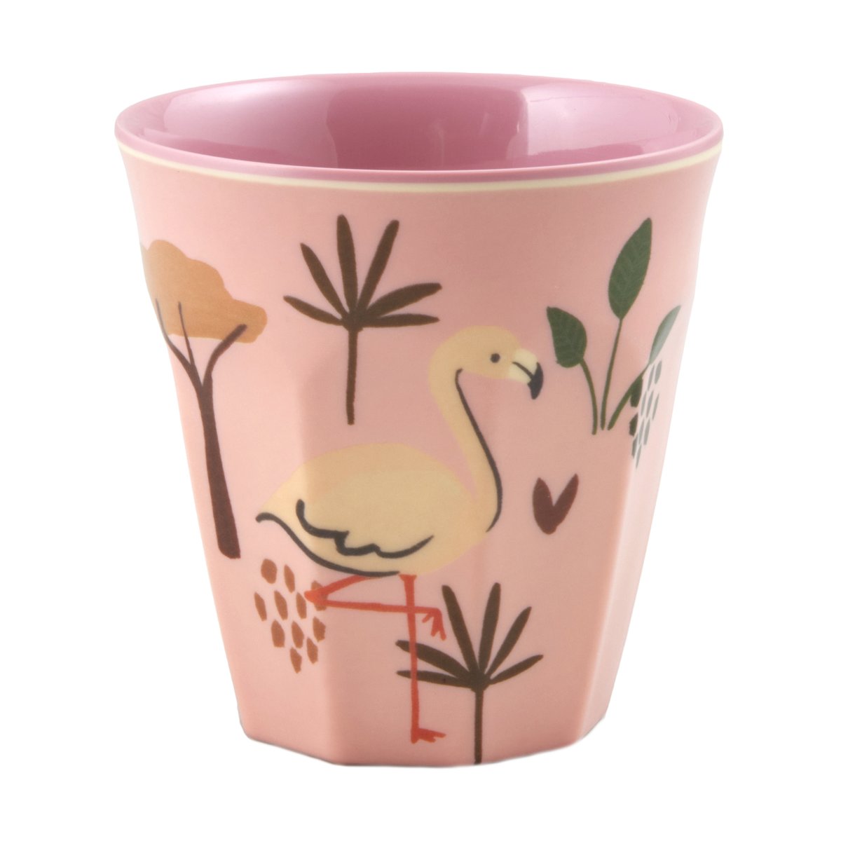 RICE Rice barnekopp melamin Pink Jungel Animal
