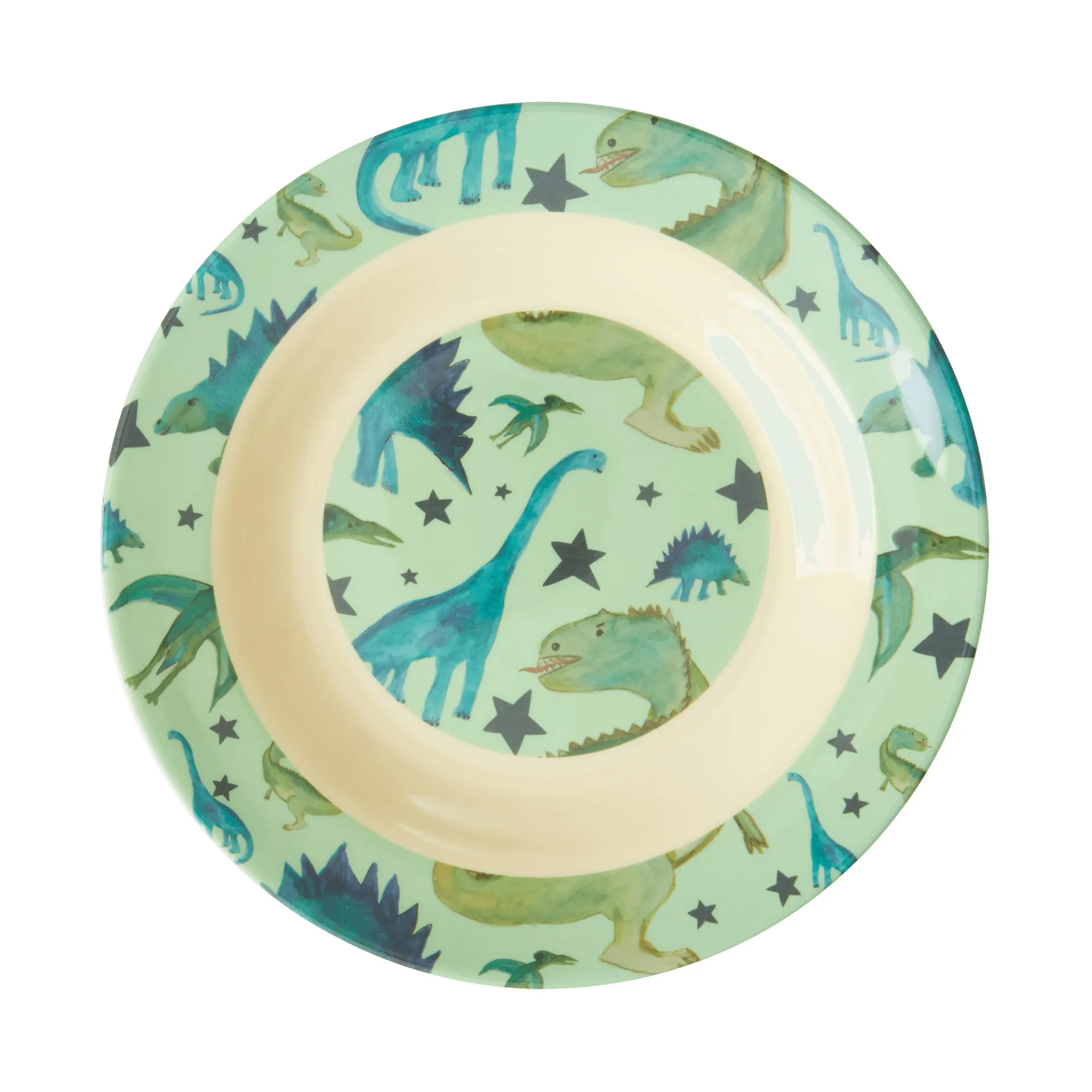Rice barneskål melamin Ø20 cm, Dinosaurs RICE