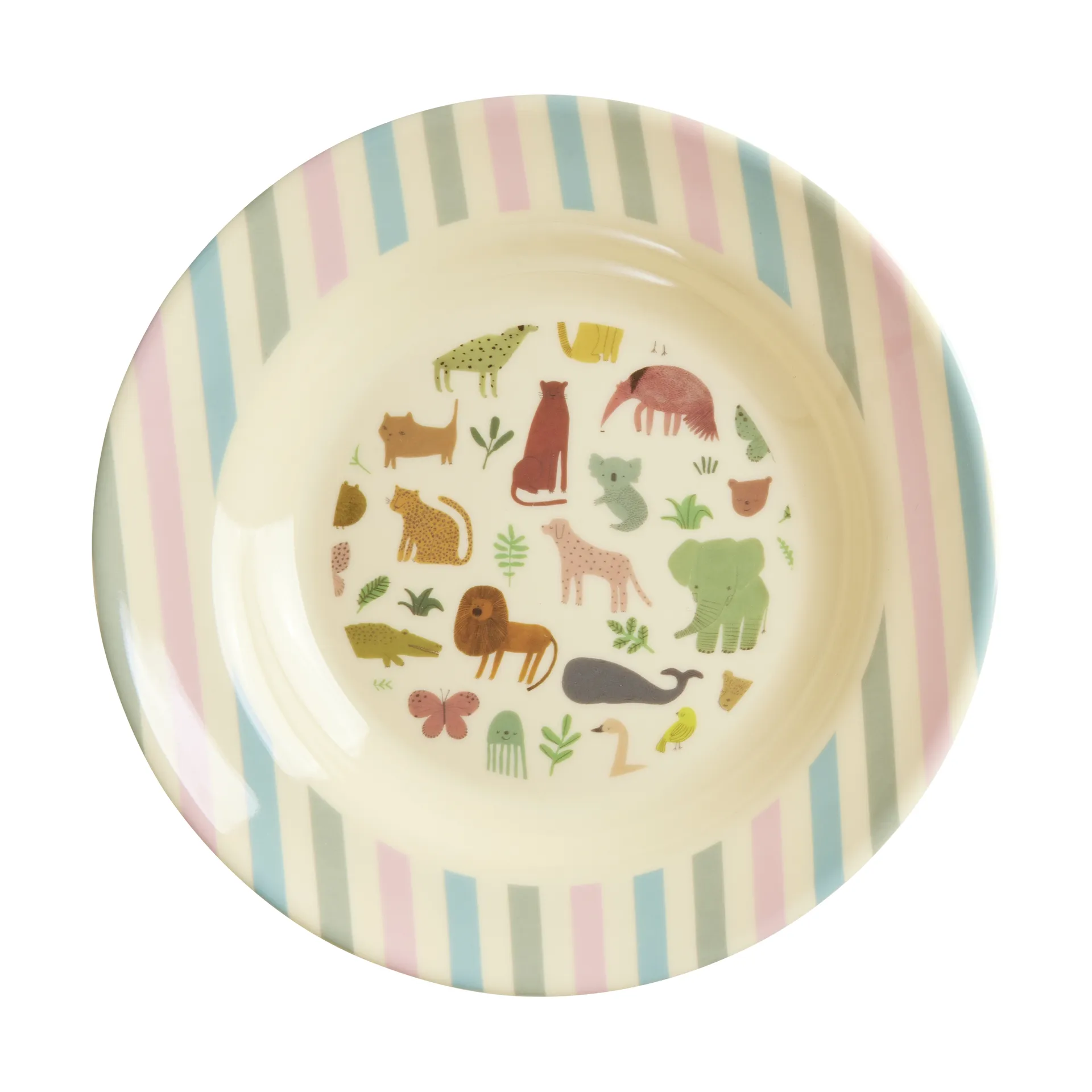 Rice barneskål melamin Ø20 cm, Sweet Jungle Print RICE