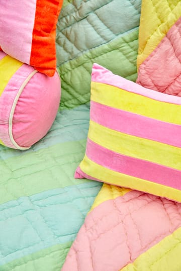 Rice bolsterpute 25 x 60 cm - Pink-yellow - RICE