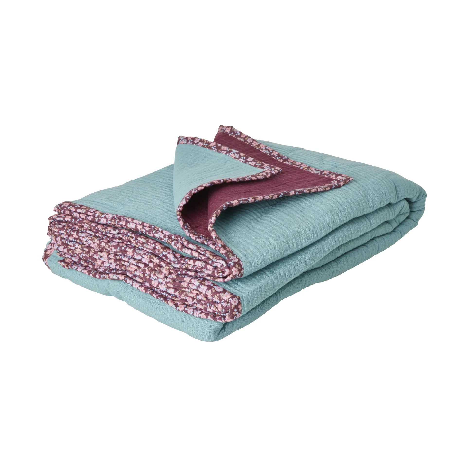 Rice bomullsteppe 140x200 cm, Multi RICE