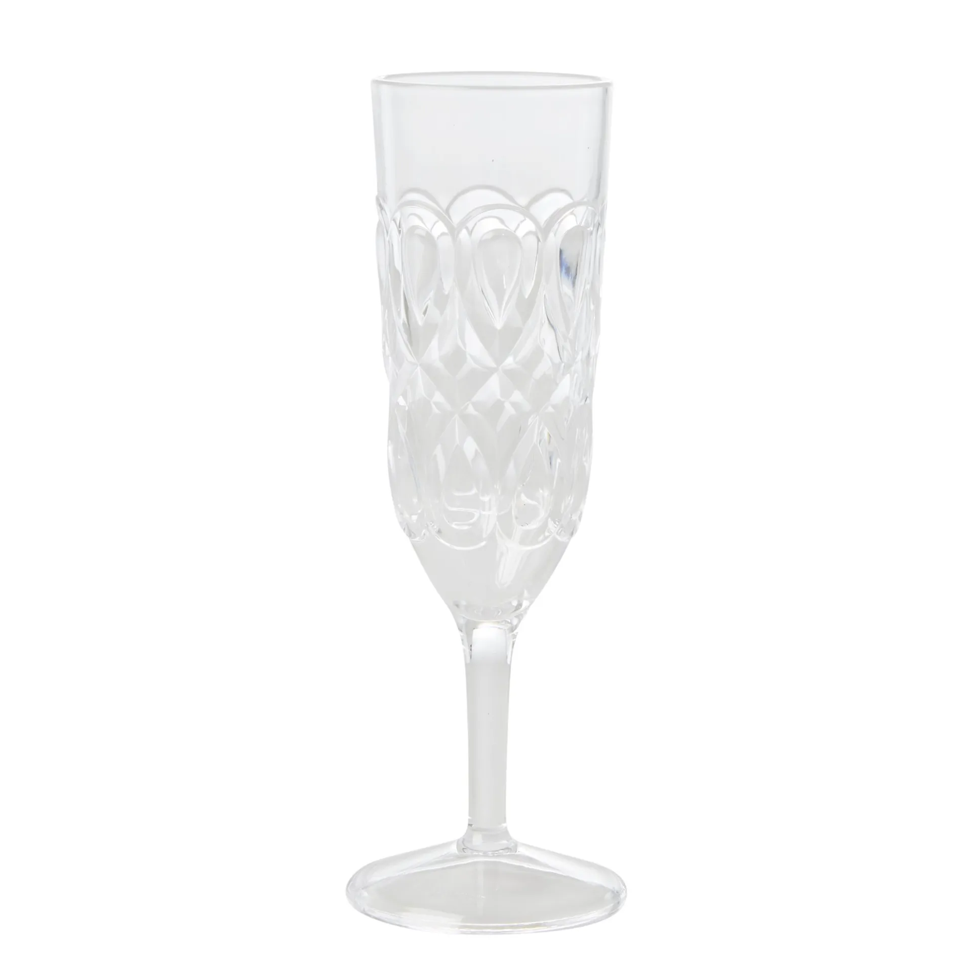 Rice champagneglass akryl, Klar RICE
