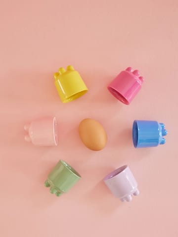 Rice eggeglass melamin 6 deler - Multicolor - RICE