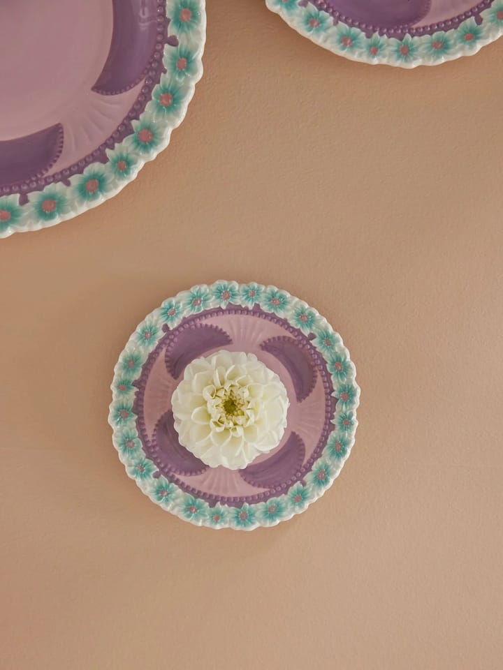 Rice Embossed Flower asjett Ø 15 cm, Lavender RICE