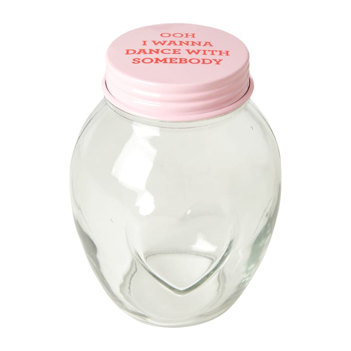 Rice glassboks med lokk large 1,8 l, Pink RICE