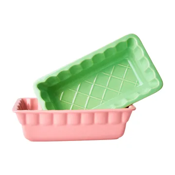 Rice ildfast form 15,5x27,5 cm - Rosa - RICE