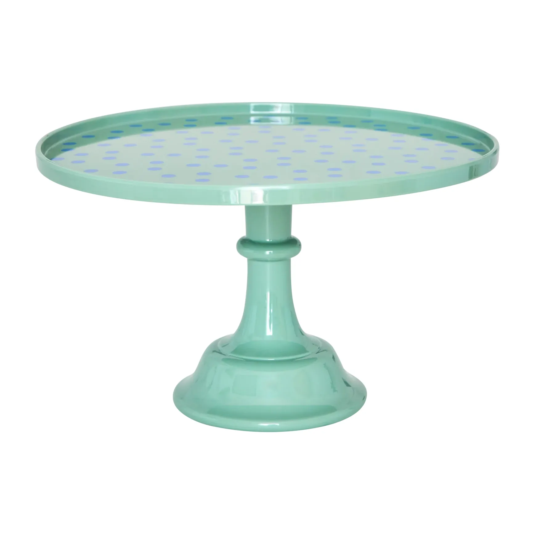 Rice kakefat Ø 30 cm, Dots-green RICE