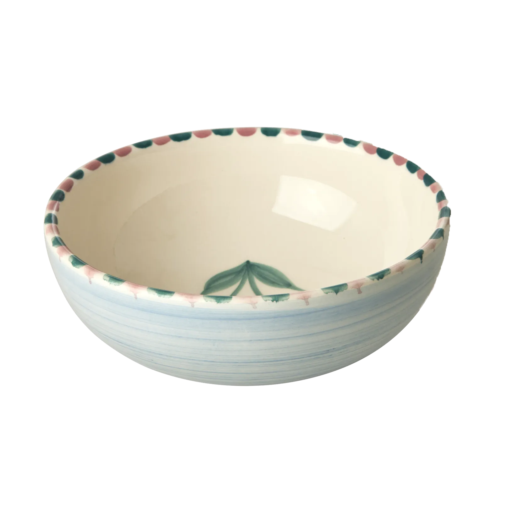 Rice keramikkskål 35 cl, Cherry-blue RICE