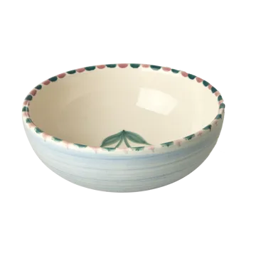 Rice keramikkskål 35 cl - Cherry-blue - RICE