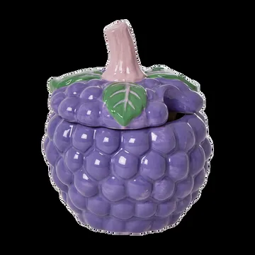 Rice keramikkskål med lokk - Lavender - RICE