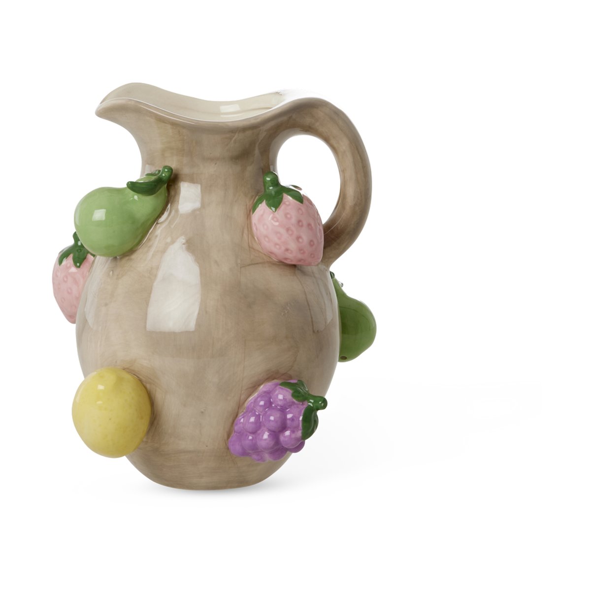 Bilde av RICE Rice keramikkvase 25 cm Embossed fruits
