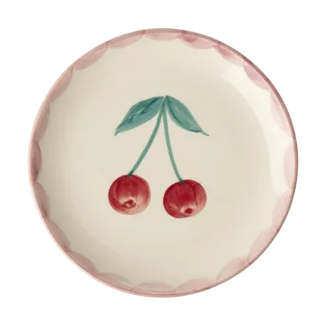 Rice keramiktallerken Ø15 cm - Cherry - RICE