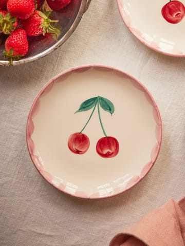 Rice keramiktallerken Ø15 cm - Cherry - RICE
