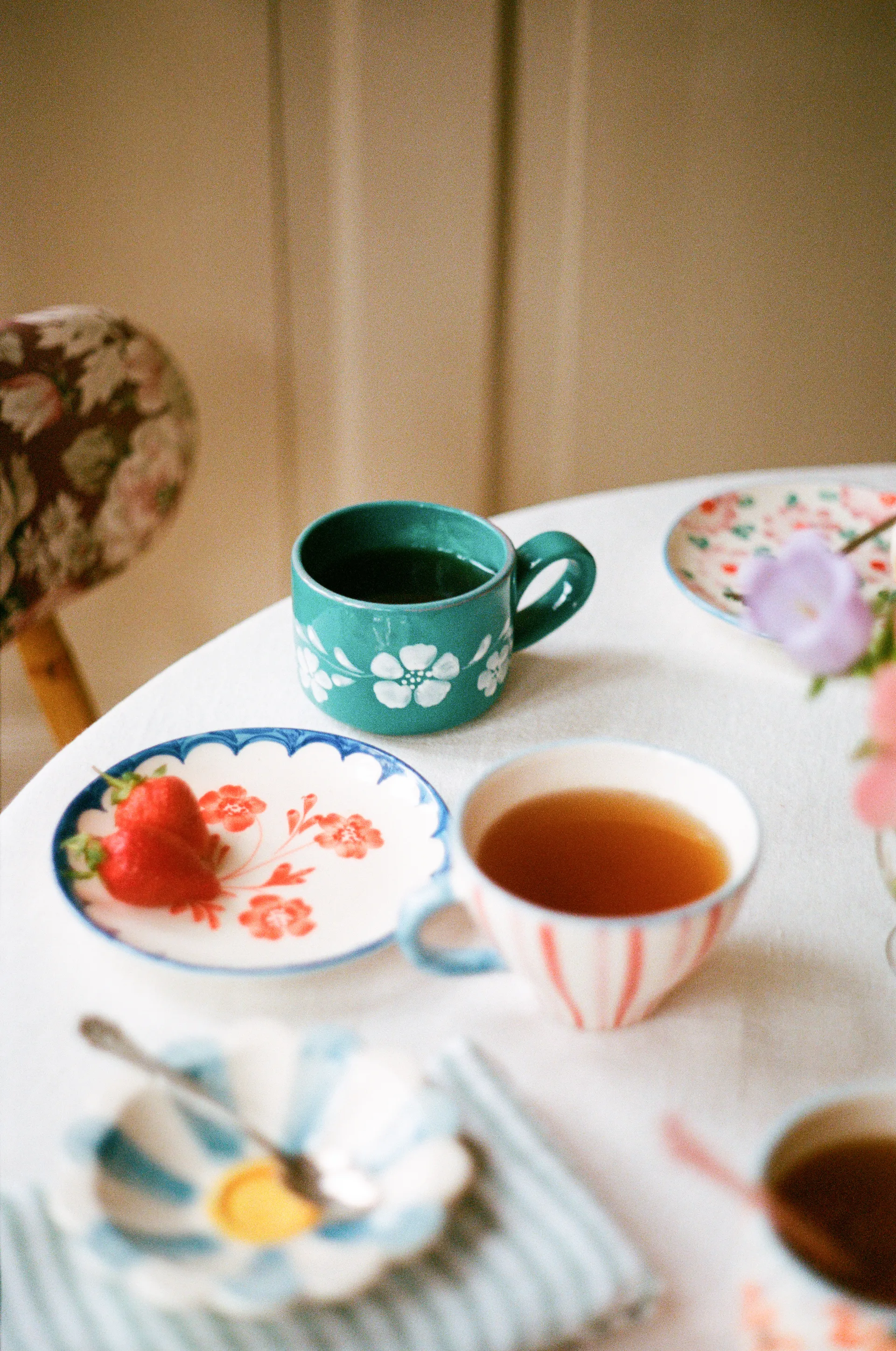 Rice keramiktallerken Ø15 cm, Vintage Flower RICE