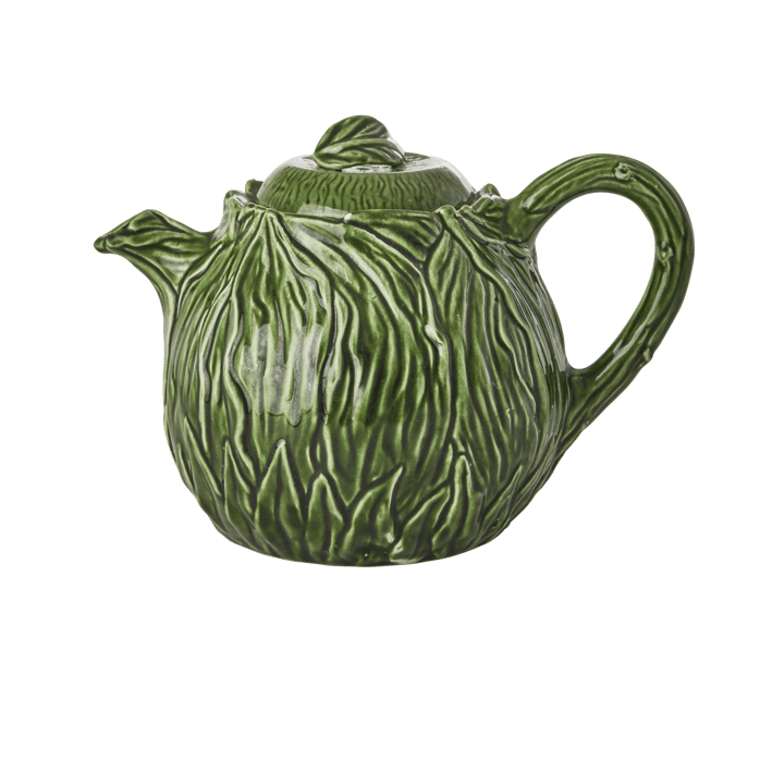 Rice keramisk tekanne 1,6 L - Embossed kale design - RICE