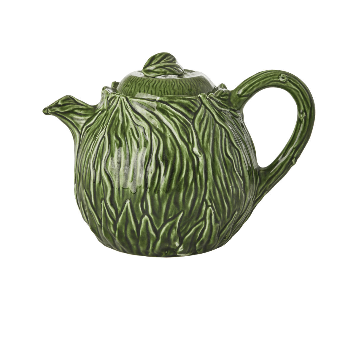 RICE Rice keramisk tekanne 1,6 L Embossed kale design