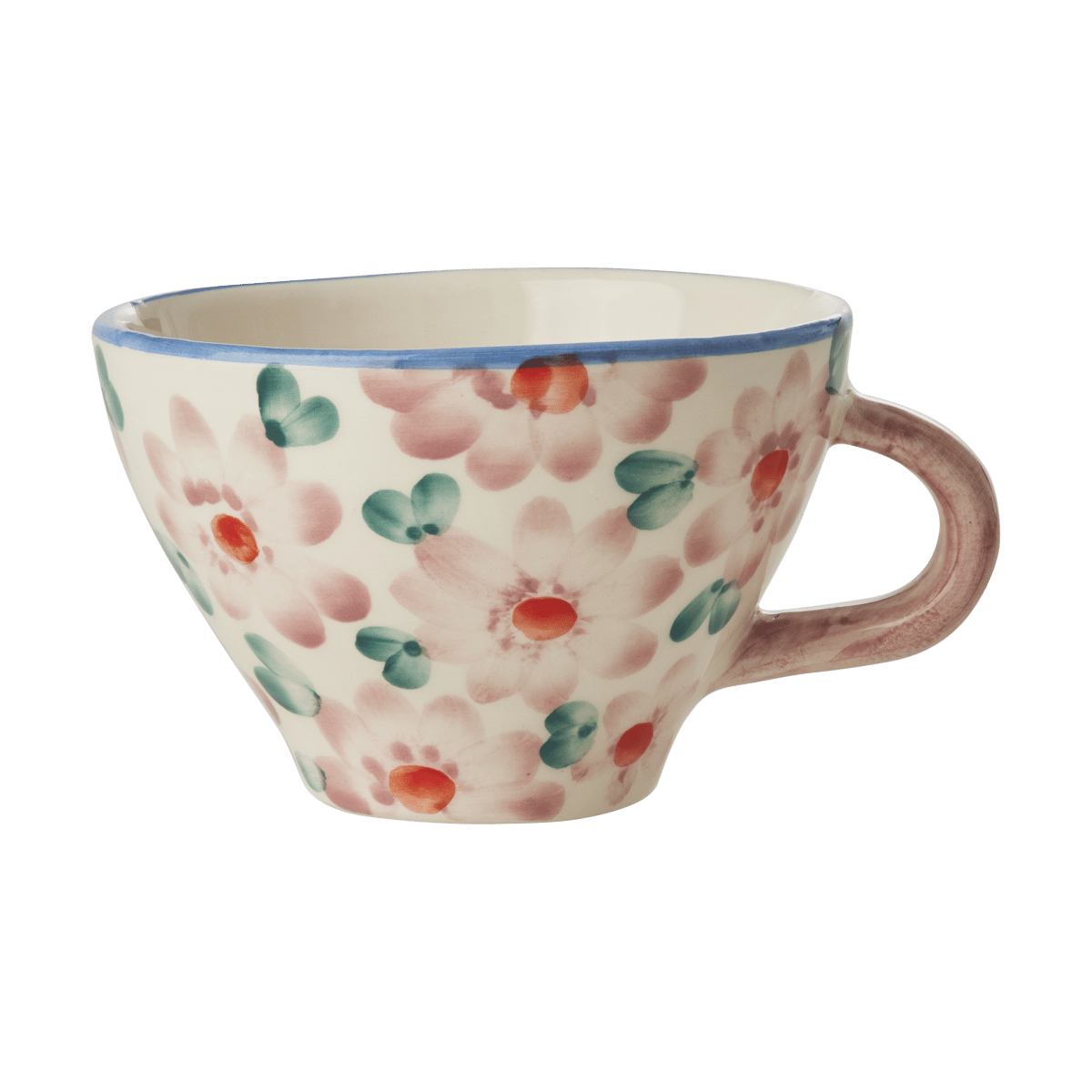 Rice keramisk tekopp Pink | Skandinavisk Design | Kaffekopper | Rosa
