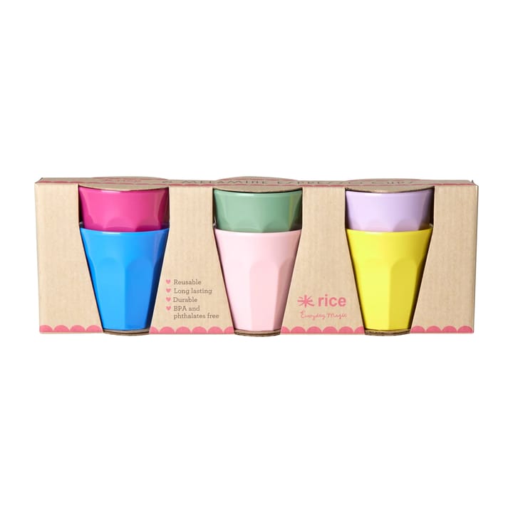 Rice kopp xsmall 6-pack, Multicolor RICE