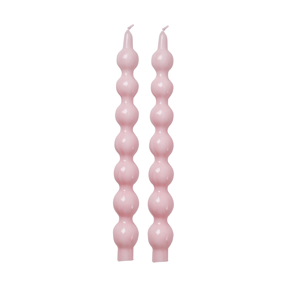 RICE Rice lys 30,2 cm 2-pack Soft pink