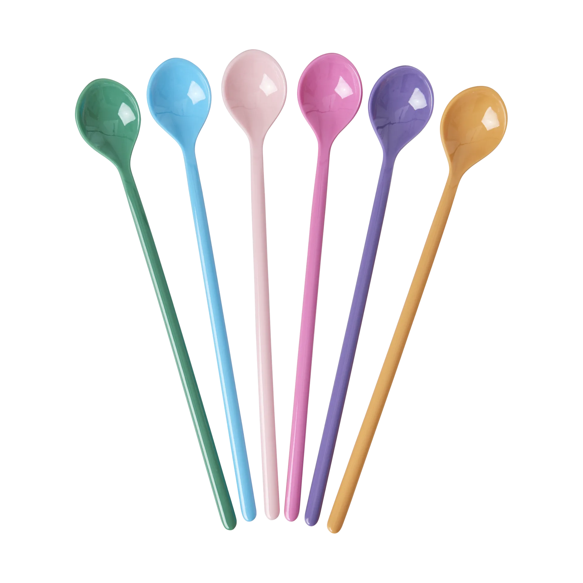 Rice melamin lang skje 6-pk, La joie de vivre RICE