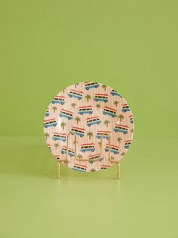 Rice melamin sidetallerken Ø20 cm - Cars - RICE