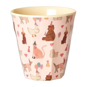 Rice melaminkopp small 20 cl - Animal print-lavender - RICE