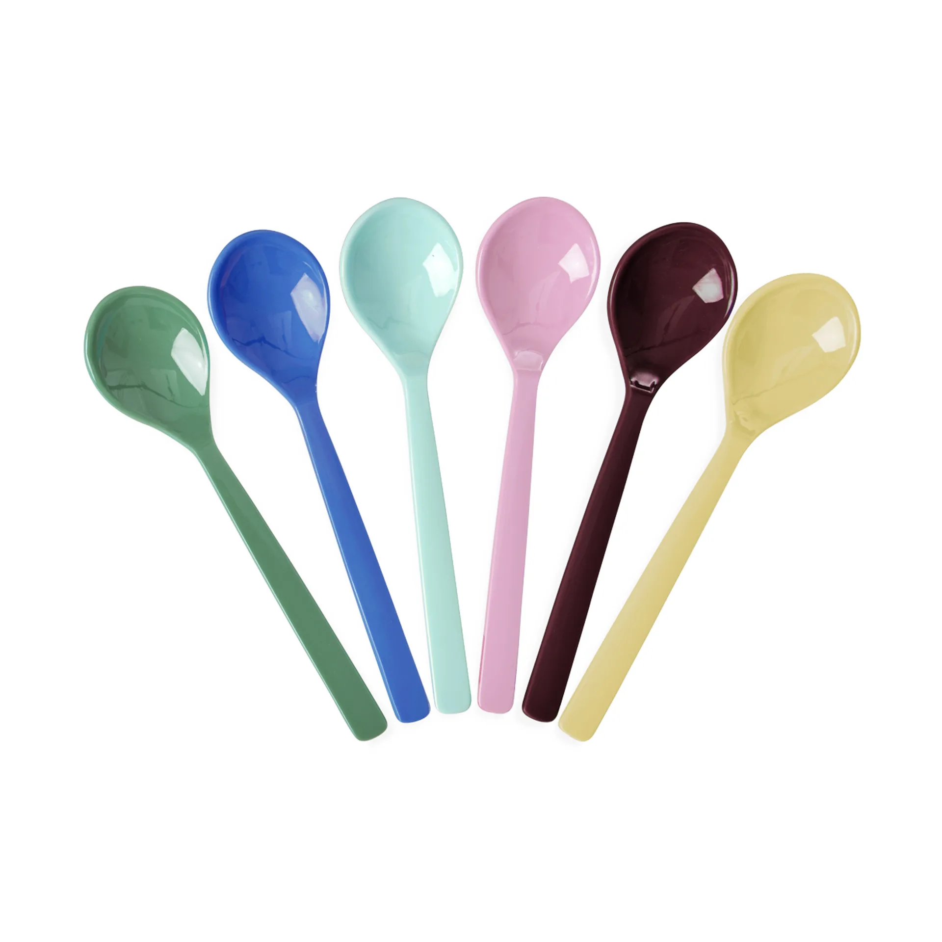 Rice melaminskje 6-pk, Show youre true colors RICE