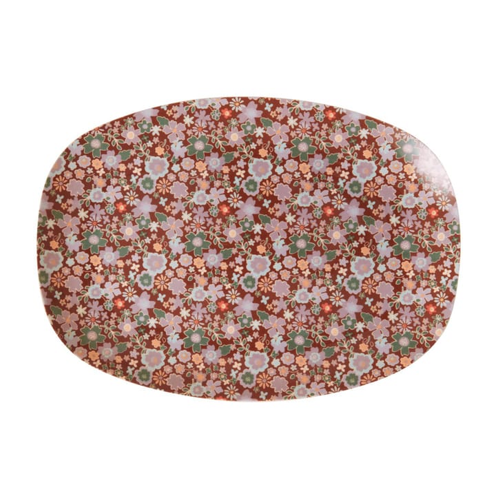 Rice melamintallerken 16,5x23 cm, Fall flower RICE