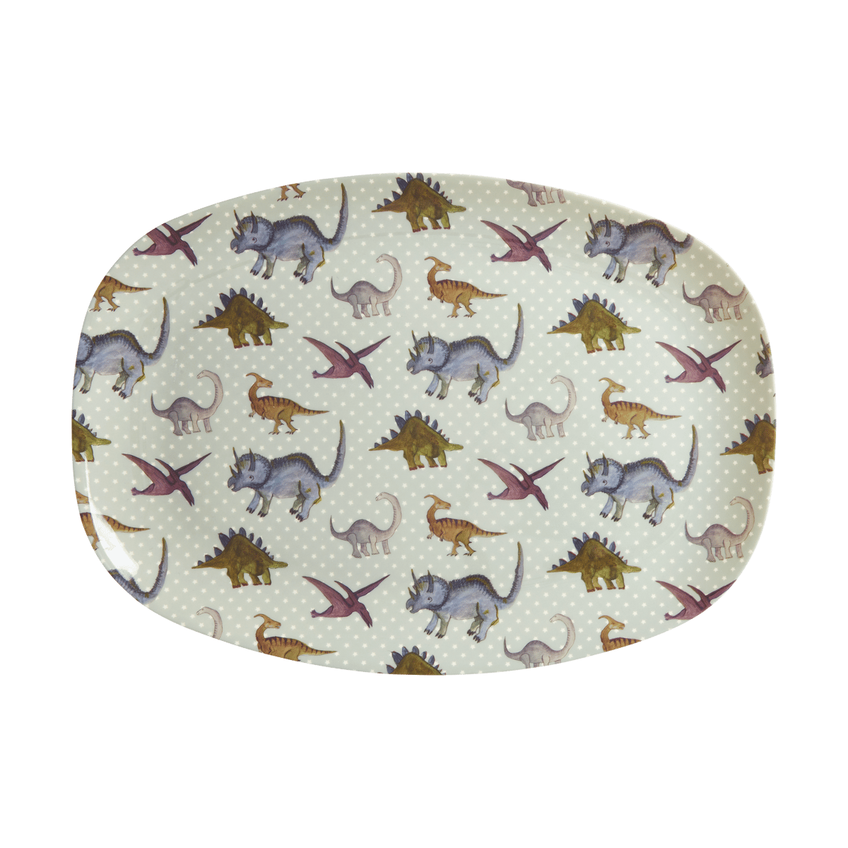 RICE Rice melamintallerken 22x30 cm New Dino