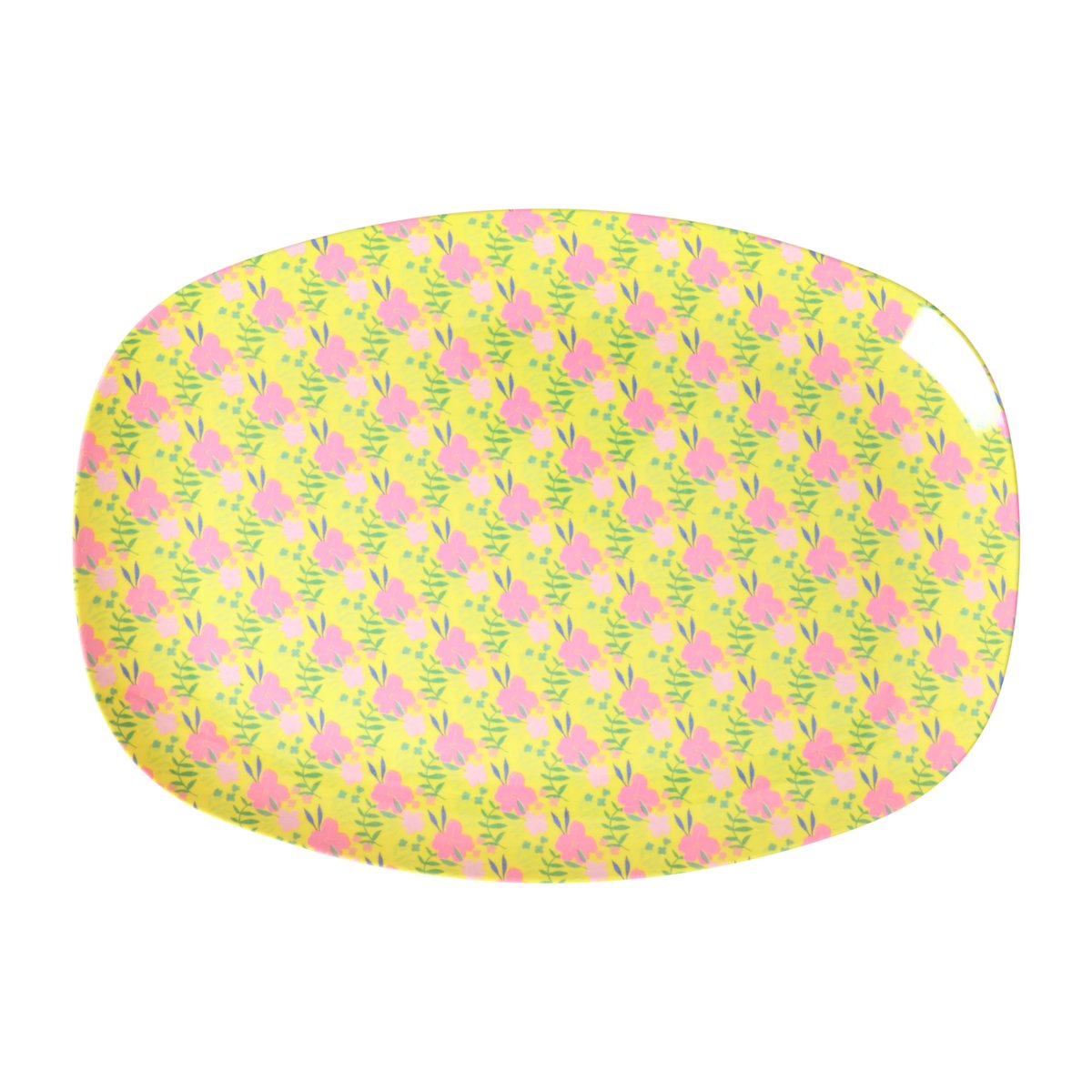 RICE Rice melamintallerken 22x30 cm Sunny days