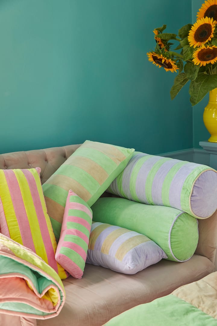 Rice pute 40 x 80 cm, Neon green-beige RICE