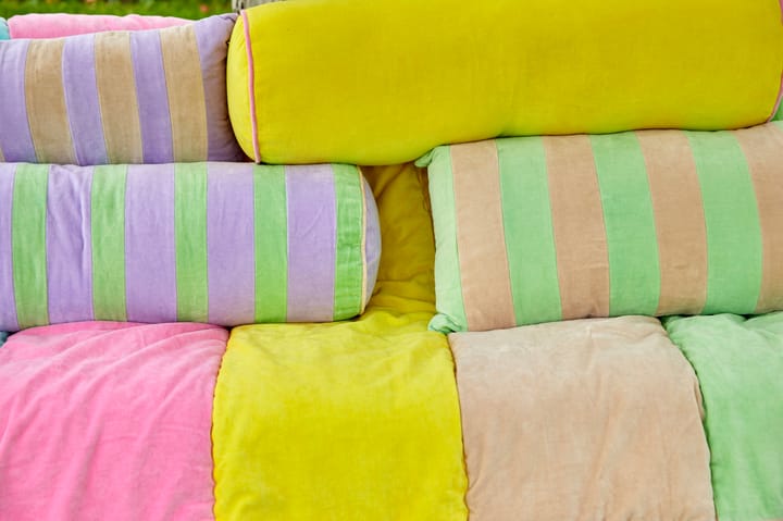 Rice pute 40 x 80 cm, Neon green-beige RICE