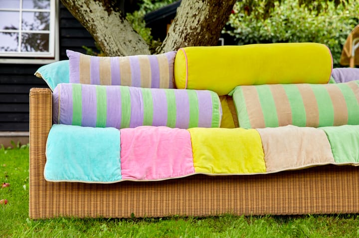 Rice pute 40 x 80 cm, Neon green-beige RICE