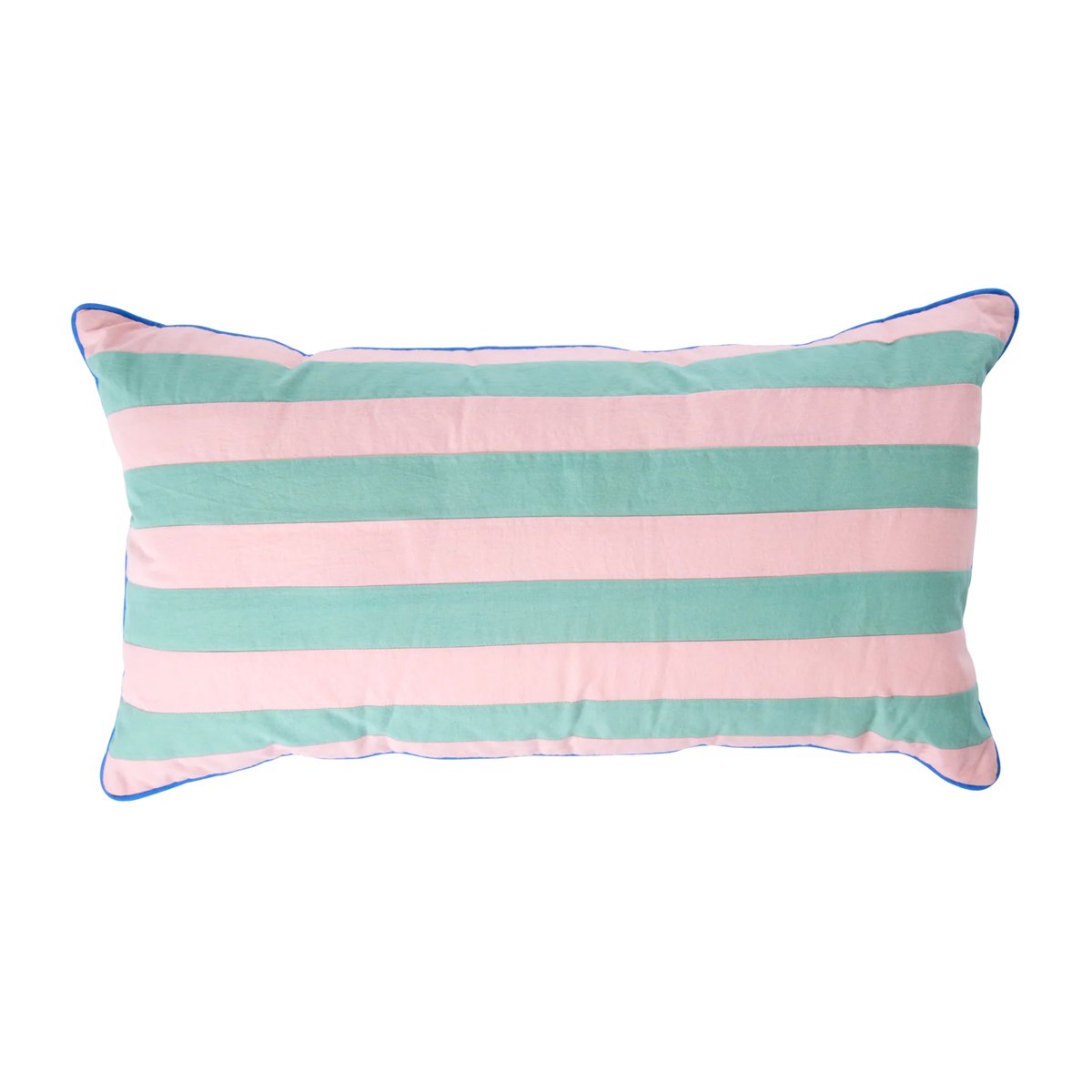 Bilde av RICE Rice pute stripete 30 x 60 cm Pink-green