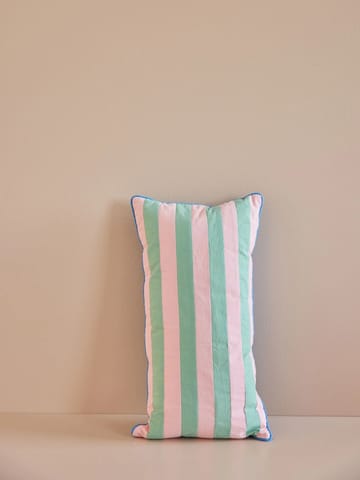 Rice pute stripete 30 x 60 cm - Pink-green - RICE
