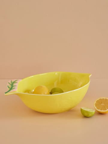 Rice salatskål sitron 24 x 41 cm - Yellow - RICE