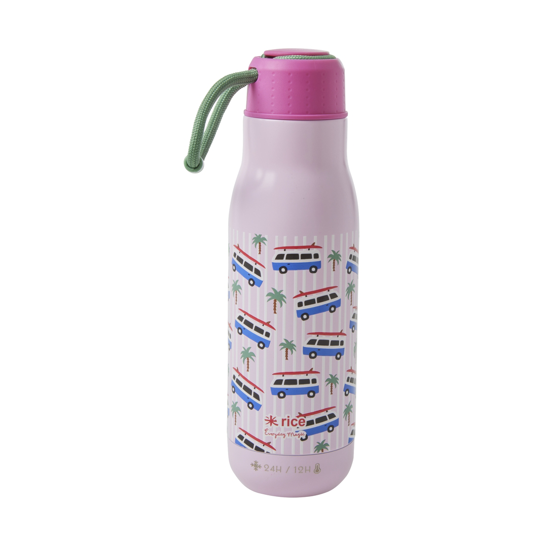 RICE Rice termoflaske 50 cl Pink cars