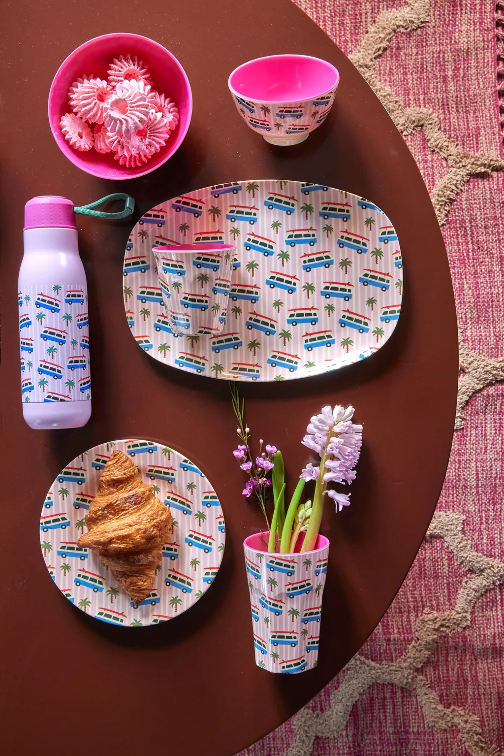 Rice termoflaske 50 cl, Pink cars RICE