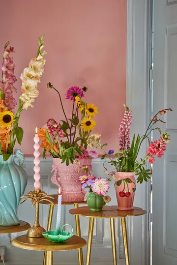 Rice vase Seahorse stor 25 cm - Pink - RICE