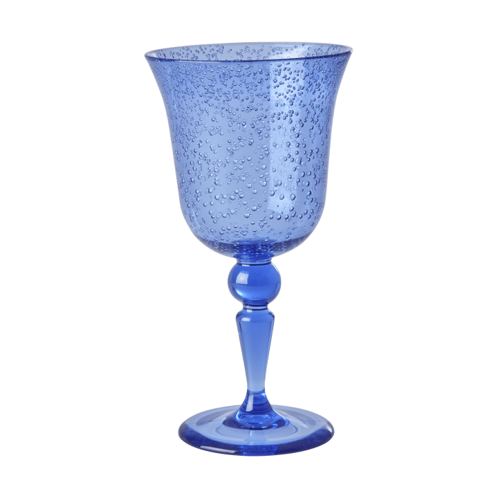 Rice vinglass bubble design 36 cl - Blue - RICE