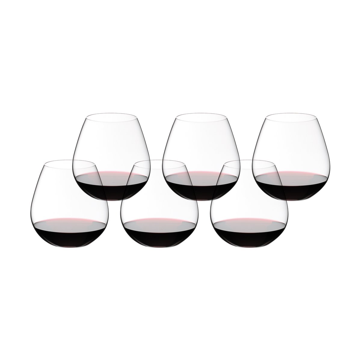 O Wine Tumbler Pinot Noir/Nebbiolo vinglass 6-pakning 20-årsjubileum