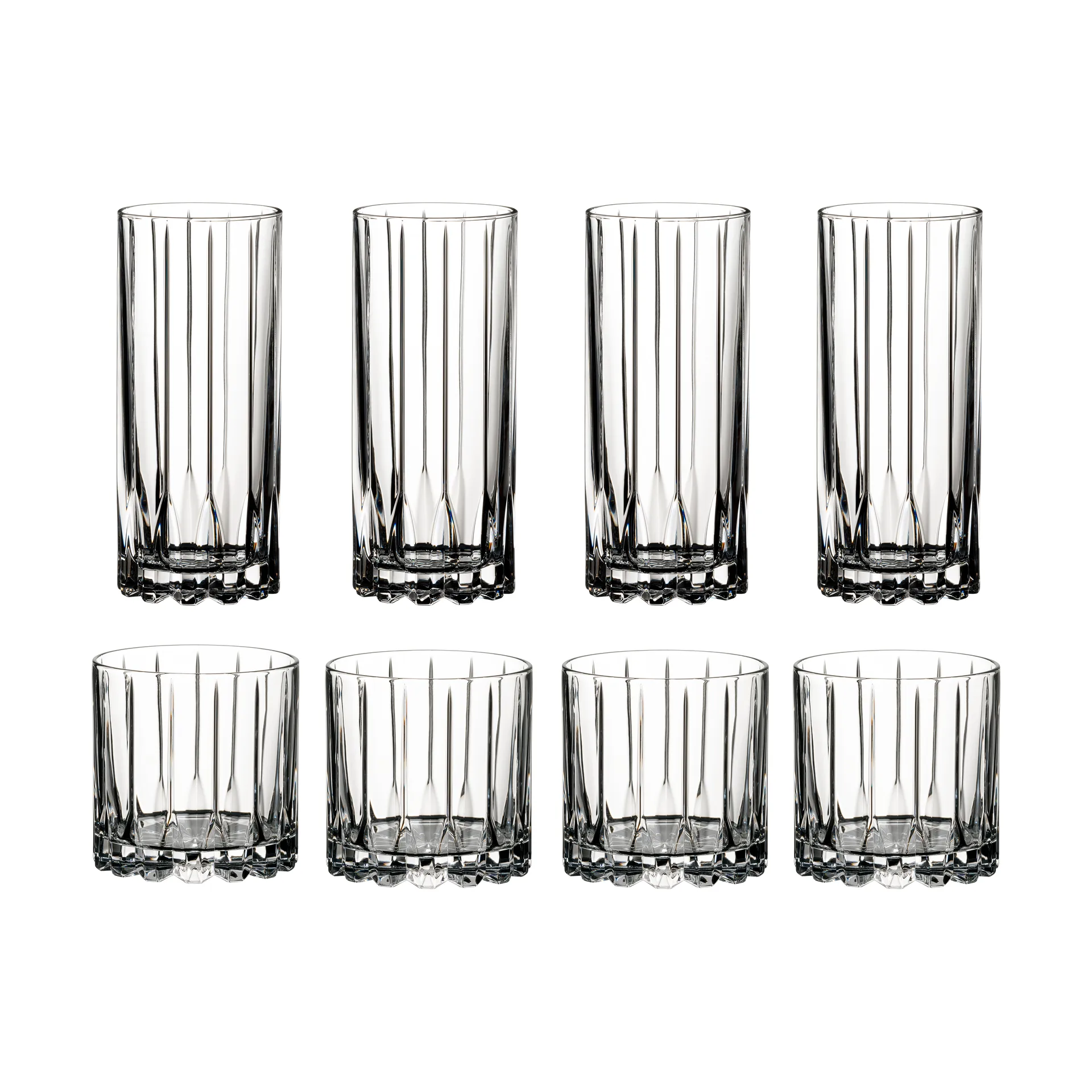 Riedel Rocks & Highball glass, 8 deler Riedel