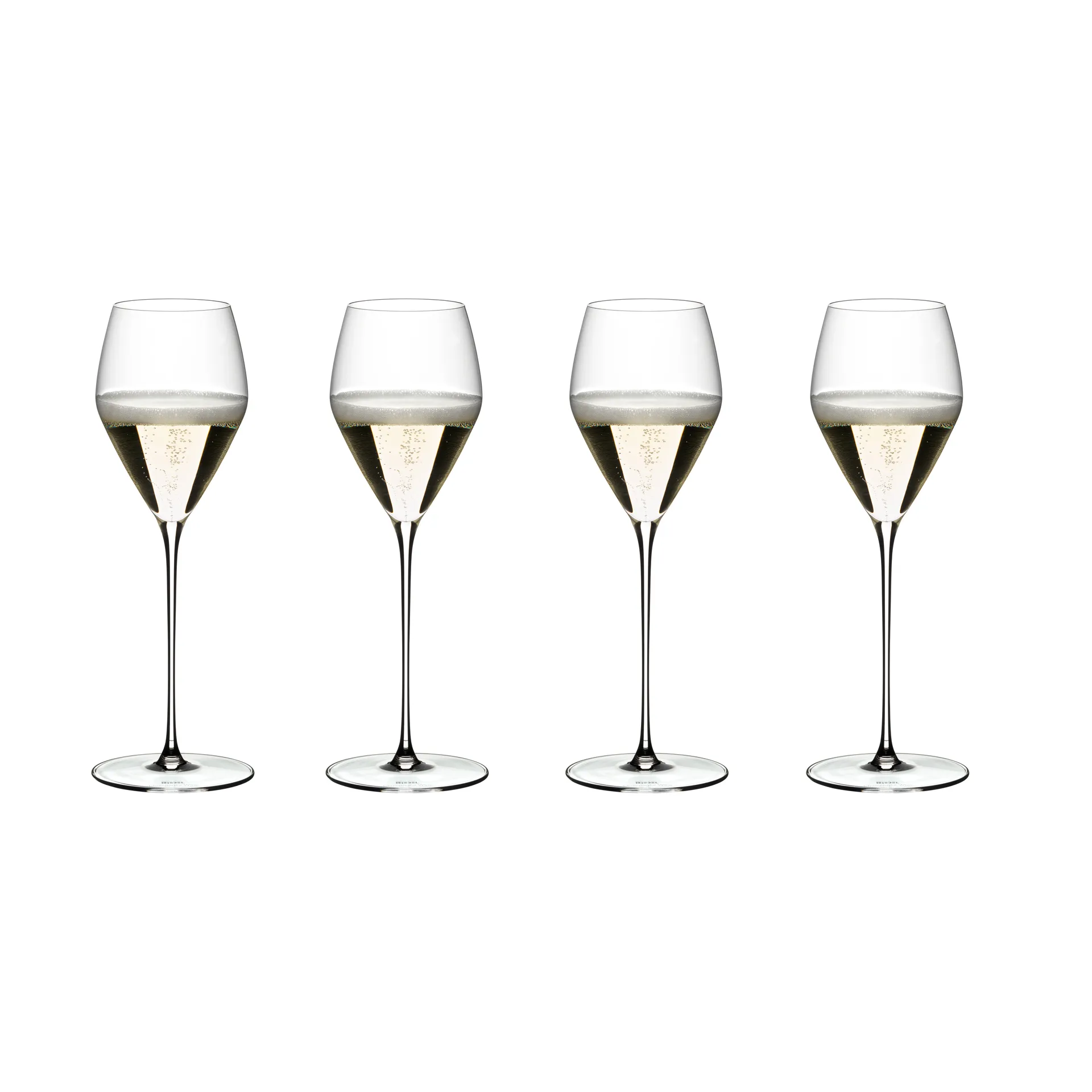 Riedel Veloce champagneglass, 32,7 cl, 4-pakning Riedel