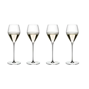 Riedel Veloce champagneglass - 32,7 cl, 4-pakning - Riedel