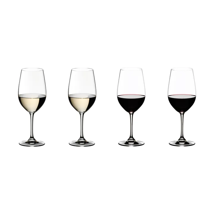 Vinum Riesling-Zinfandel vinglass 40,4 cl - 270-årsjubileum, 4-pakning - Riedel