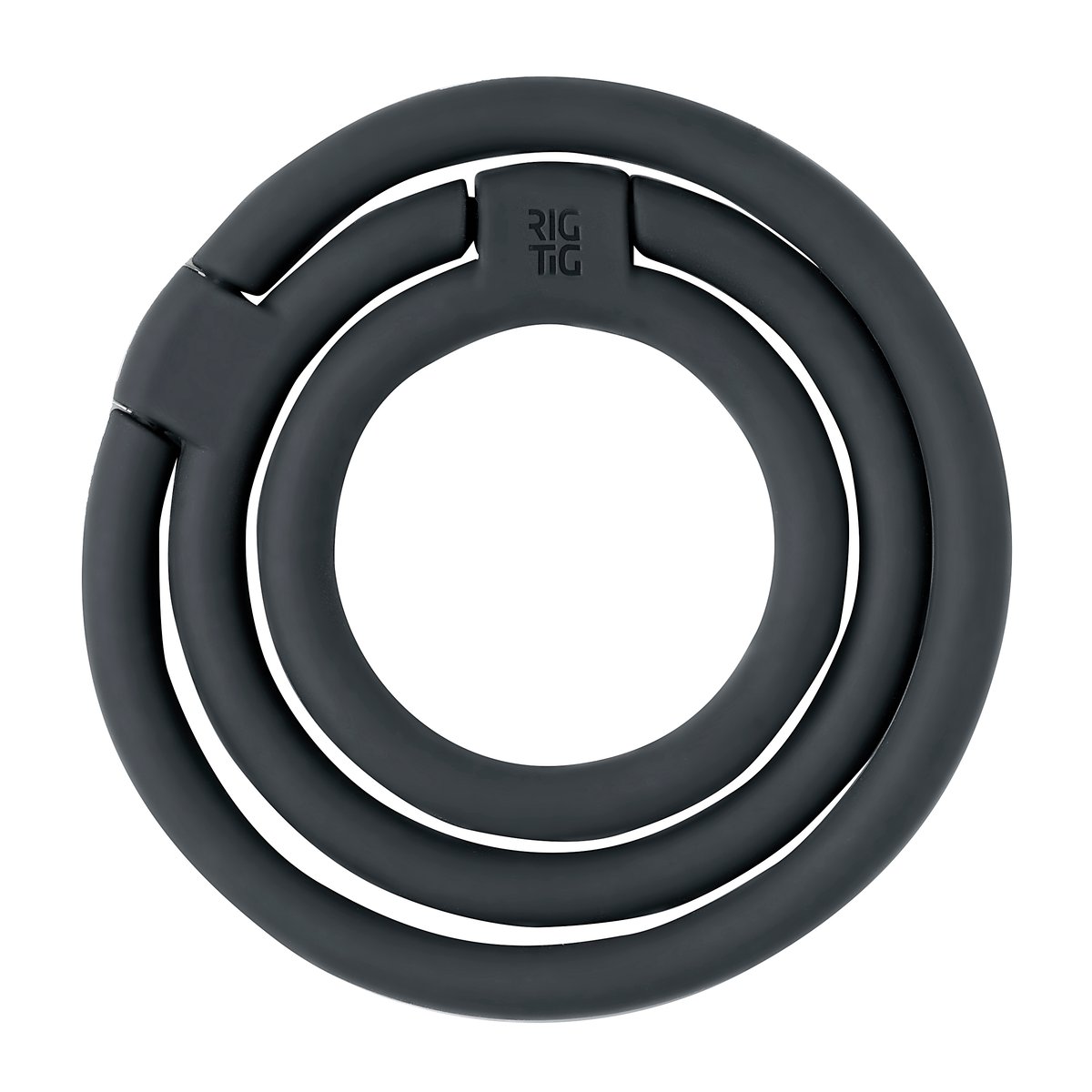 RIG-TIG CIRCLES gryteunderlag 13 cm Sort | Skandinavisk Design | Gryteunderlag | Svart